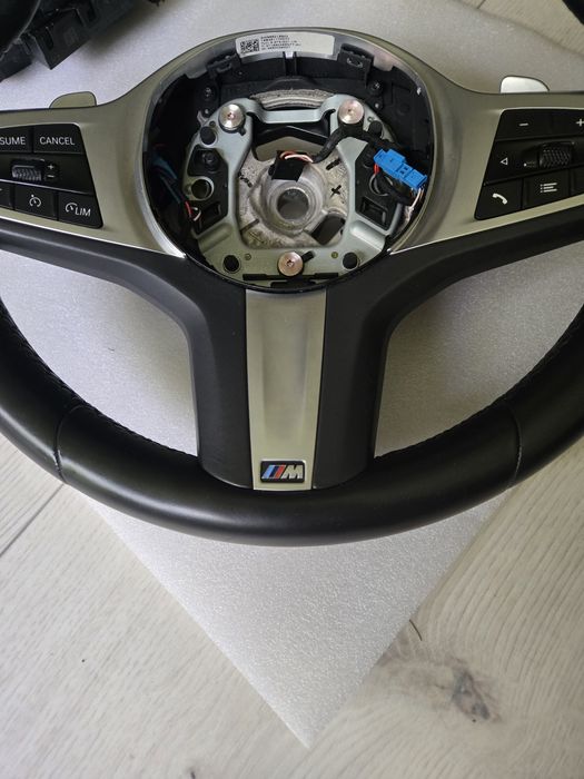 Kierownica BMW X3 g01 M pakiet + przełącznik taśma komplet