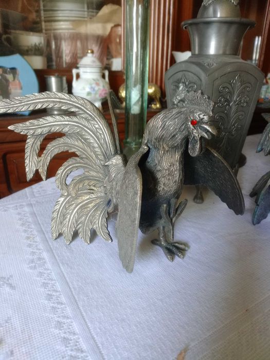 Galos em metal (par)