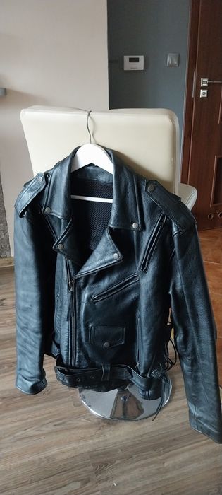 Kurtka skórzana na motocykl