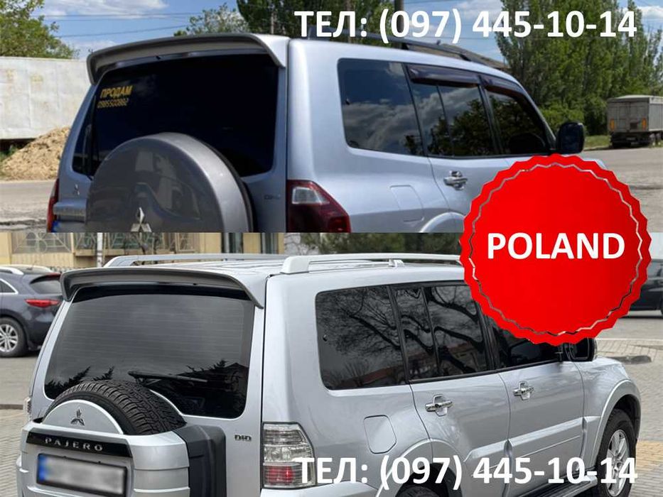 Спойлер Mitsubishi Pajero Wagon 3, 4 2000-2015 - Паджеро Вагон