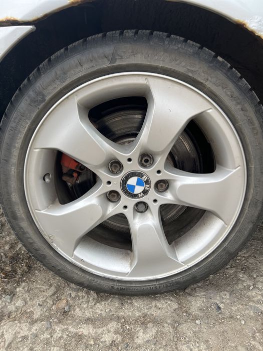 Felgi aluminiowe 17 cali 17” bmw 3 e46 opony zimowe komplet dunlop