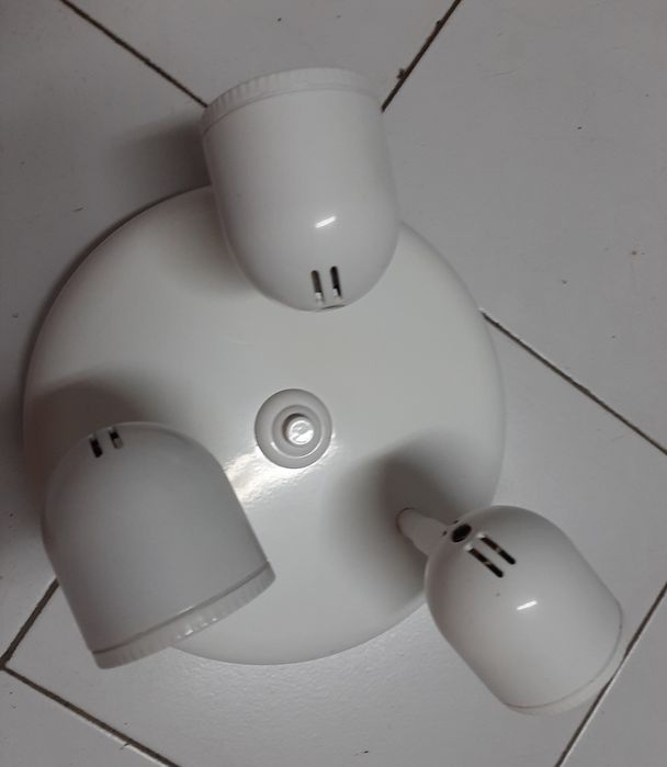 Candeeiros de teto com projetores(duas unidades)