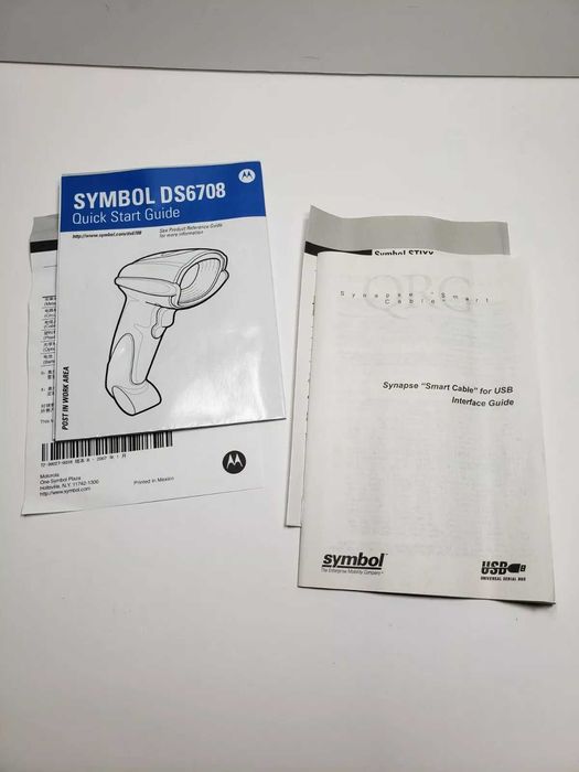 Symbol DS6708 штрихкод сканер 1D/2D/QR провідний з підставкою НОВИЙ