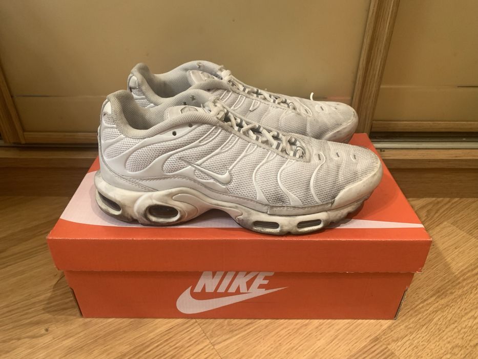 Кроссовки Nike TN Air Max Plus White React Tailwind