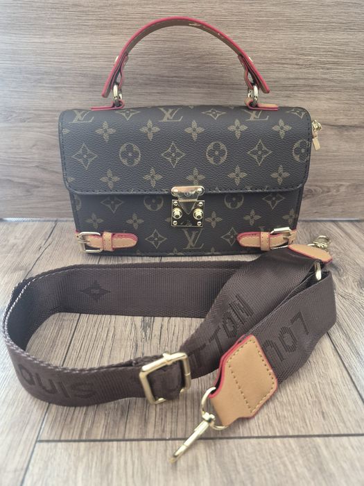 Torebka desingerska  Louis Vuitton. LV monogram ciemnobrązowa .  NOWA