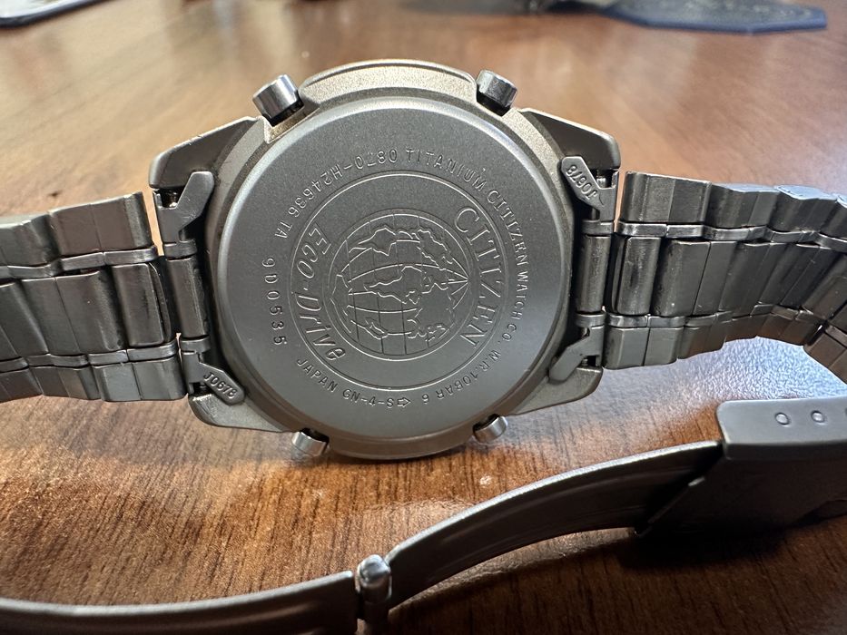 Citizen Chrono Eco-Drive Titanium WR100