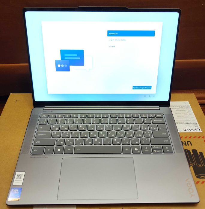 Уцінка ноутбук Yoga Pro 7 14IAH10 14.5" 3К 120Hz/U9 285H/32/1024/W11P