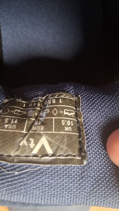 Sneakersy Vty 45 granatowego męskie
