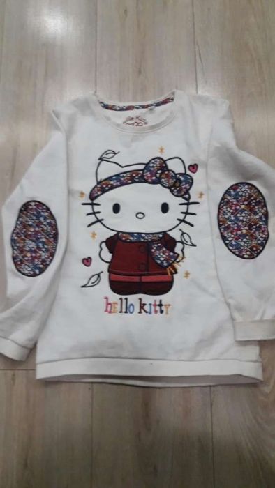 Bluza biała dla dziewczynki
