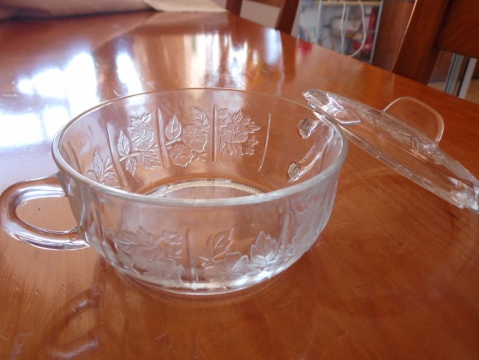 Açucareiro em vidro