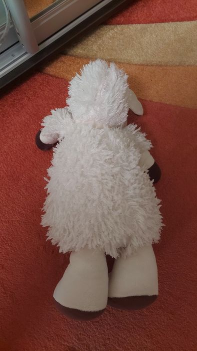 Мякі іграшки бобер та баранчик