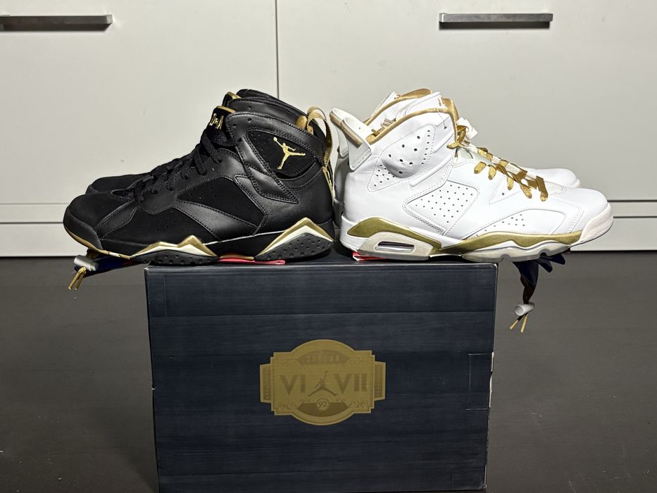 Air Jordan 7/6 Retro ‘Golden Moments Pack’