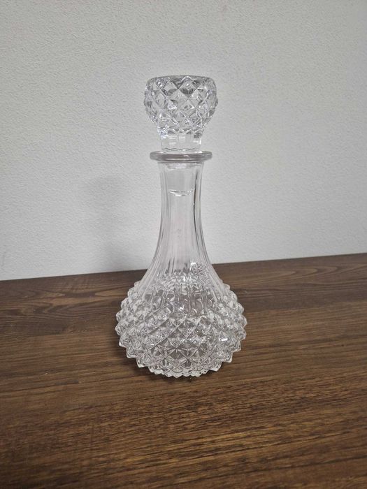 Garrafa de Cristal Lapidado