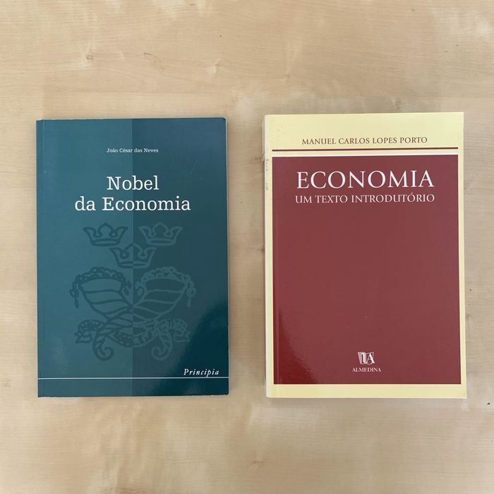 Lote de Livros de Economia – Fundamentos e Grandes Economistas