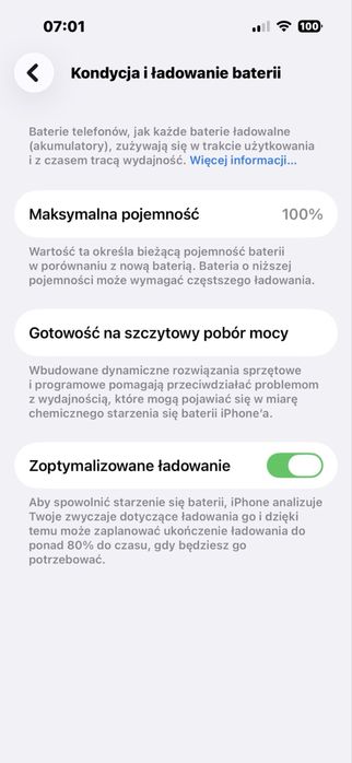 Iphone 14 pro idealny stan 100% bateria etui szklo klabel