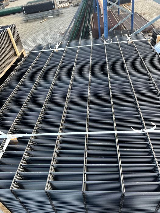 Panel ogrodzeniowy PREMIUM 2D 6/5/6 Prosty bez przetłoczeń 143cm RAL