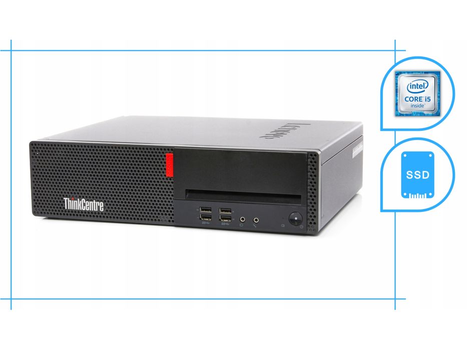 komputer stacjonarny lenovo thinkcentre m910s i5 16gb 512ssd win10 pro
