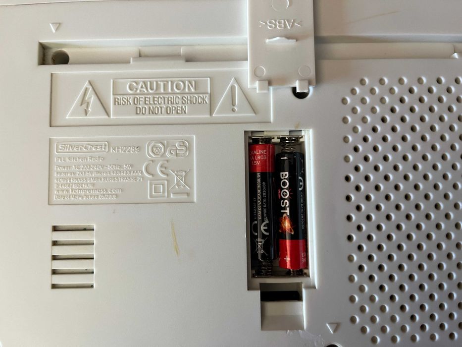 Rádio de cozinha SilverCrest KH 2289
