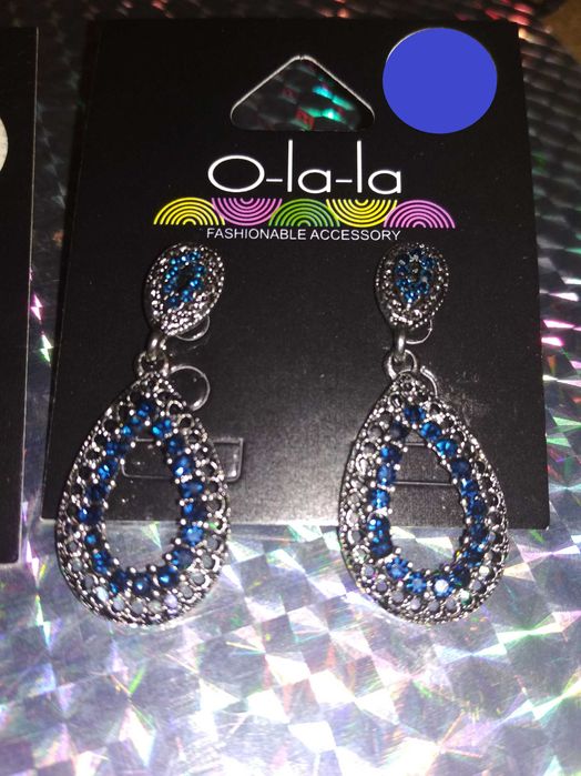 серьги бижутерия