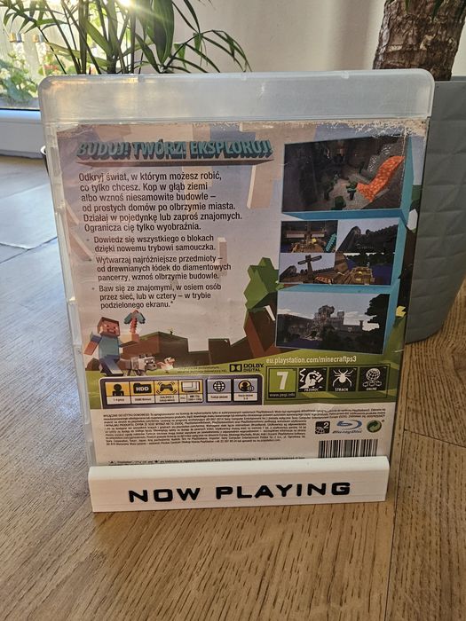 Gra Minecraft w polskiej wersji językowej na PlayStation 3 ps3