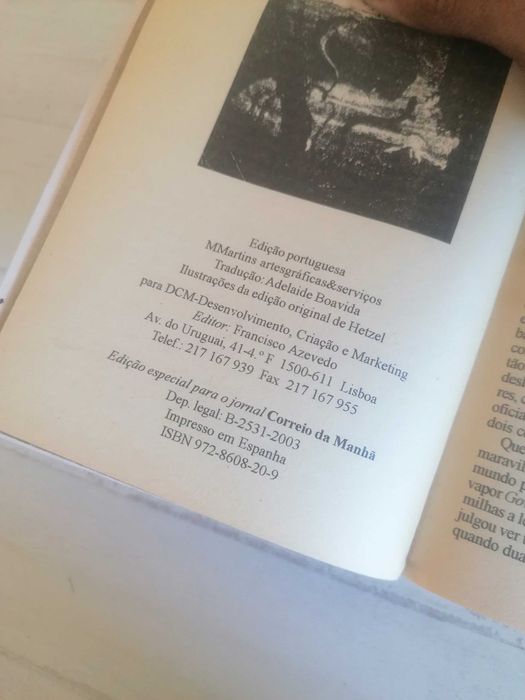 Livro Júlio Verne - 20000 Léguas Submarinas