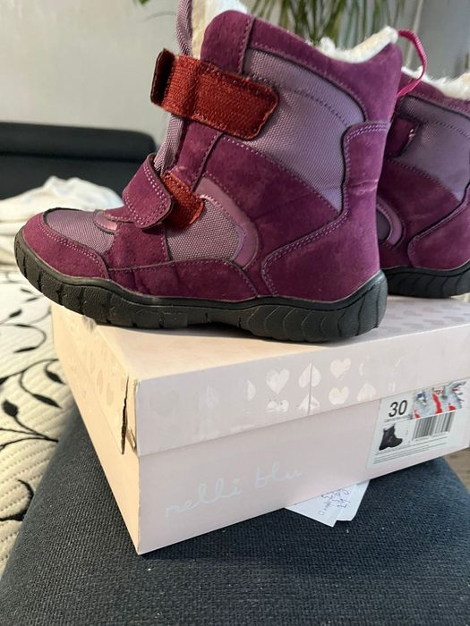 Buty, trzewiki zimowe dziewczęce r. 30cm