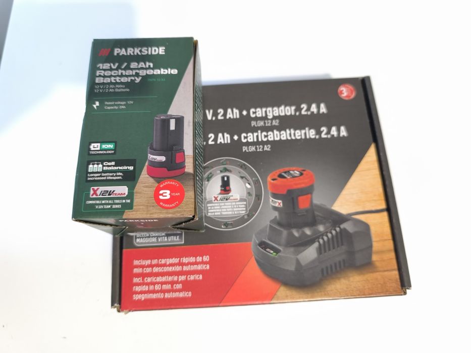 Aparafusadora Impactos 170Nm 12v Parkside Performance