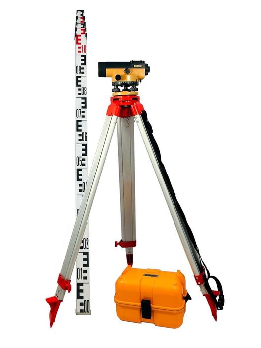 ZESTAW Niwelator optyczny x32 + statyw + łata 5m PRO