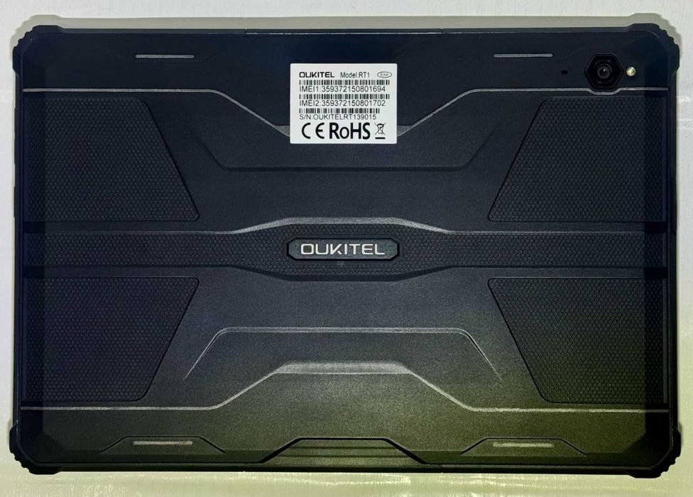 Планшет Oukitel Pad RT1 4/64GB Black протиударний захищений