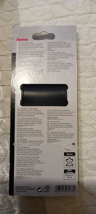 Skórzane etui na telefon.
