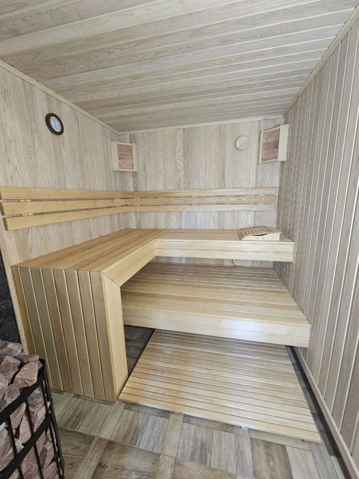 Бани сауны под ключ, Обшивка помещений вагонкой Полтава