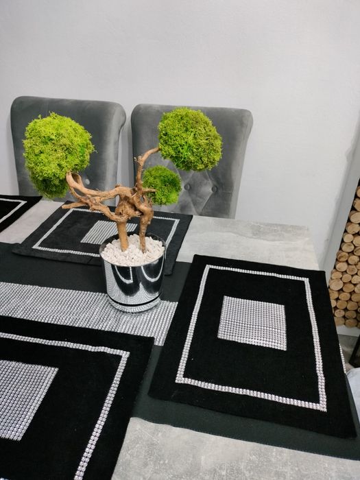 bezobsługowe drzewko z mchu chrobotka bonsai