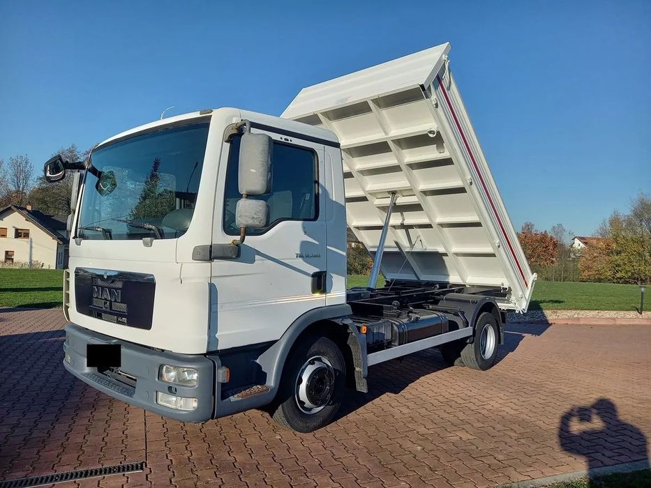 MAN TGL 12 180 BLOKADA KLIMA RESOR  !! EURO 5 !!! WYWROTKA wywrot kiper 3 S