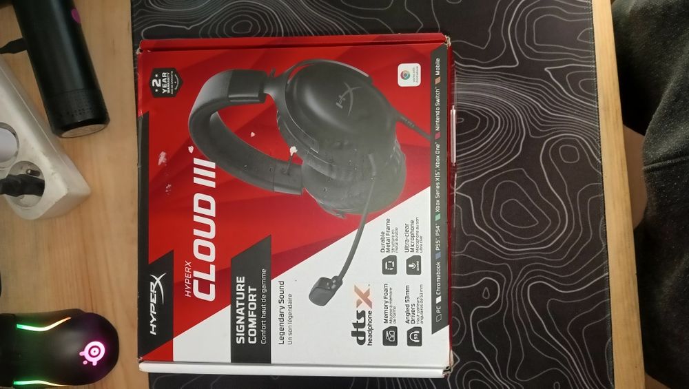 Hyperx cloud 3 słuchawki