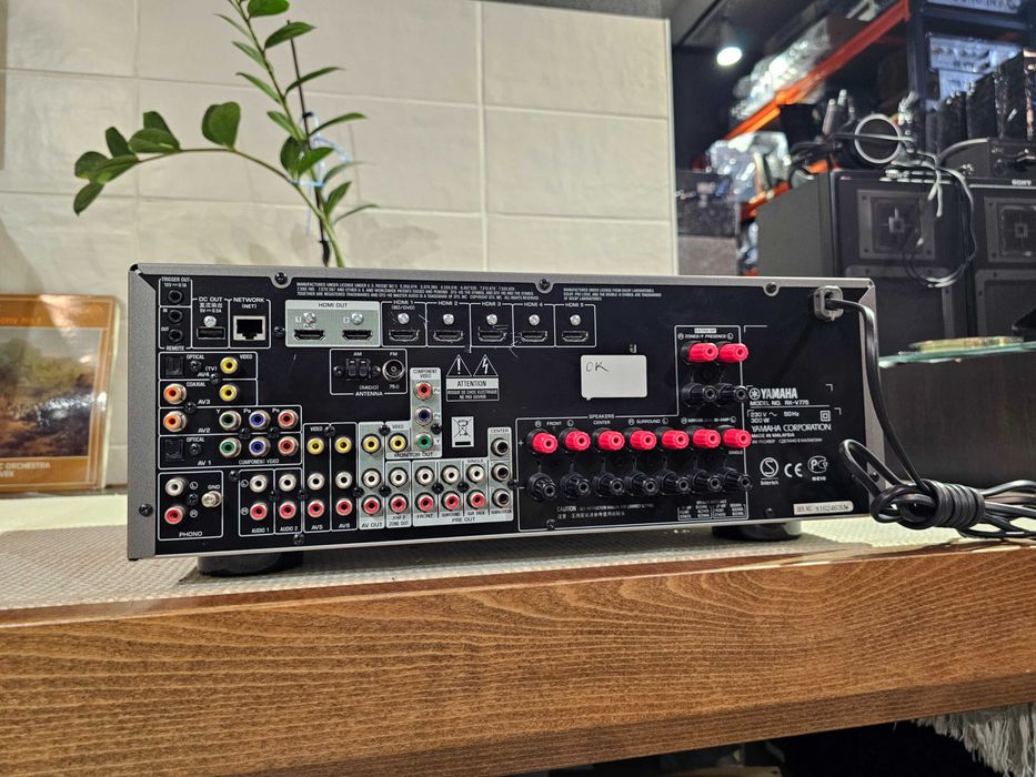 AV-ресивер Yamaha RX-V775 7.2 160Вт/4K Ultra HD/192 кГц/24-біт