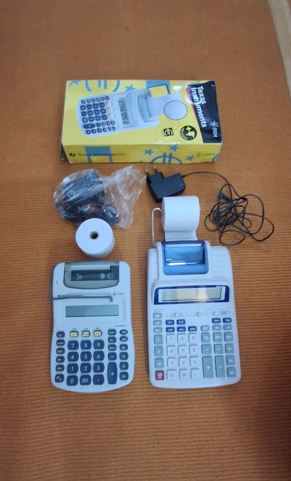 Conjunto de 2 Máquinas de Calcular