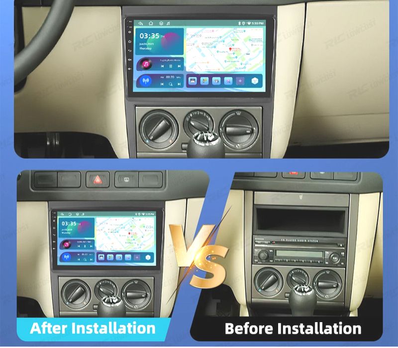 RÁDIO GPS ANDROID 13 VOLKSWAGEN GOLF V 03-08