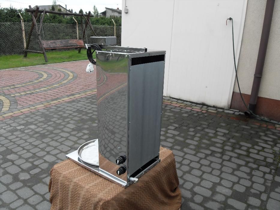 KEBAB GAZOWY 2-Palnikowy z silniczkiem NOWY 1 rok gwarancji