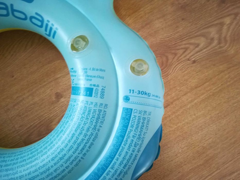 Bóia insuflável criança