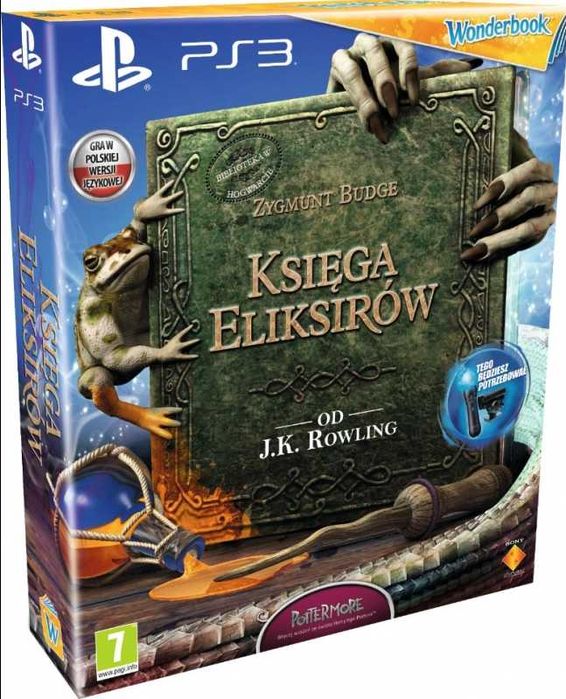 Księga Eliksirów + Wonderbook PL PS3 Move Tomland.eu