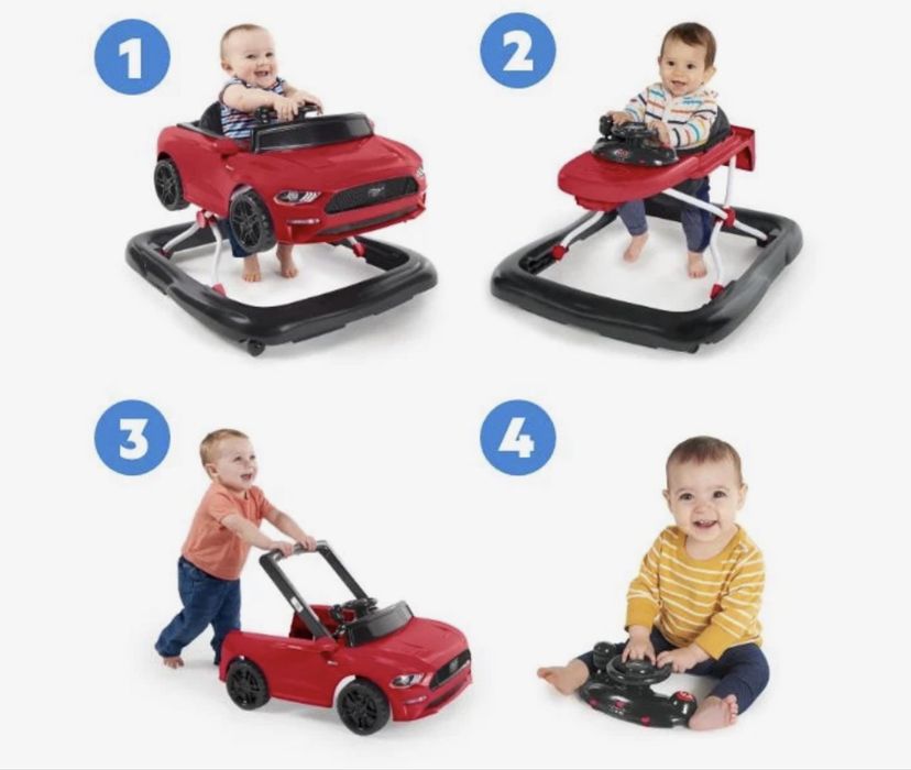 Ігровий центр- ходунки 4 в 1