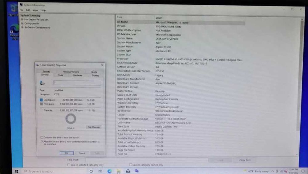 Acer Aspire TC-780 - Tower