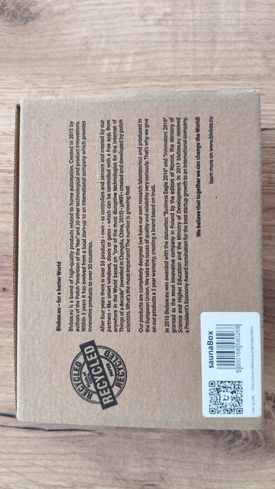 SaunaBox sterownik do sauny od BleBox