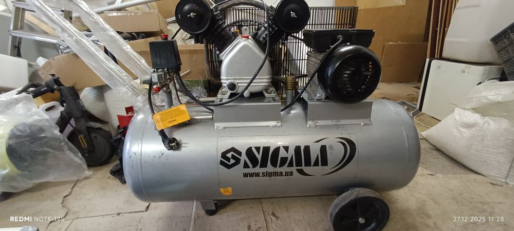 Компресор Sigma 100л.