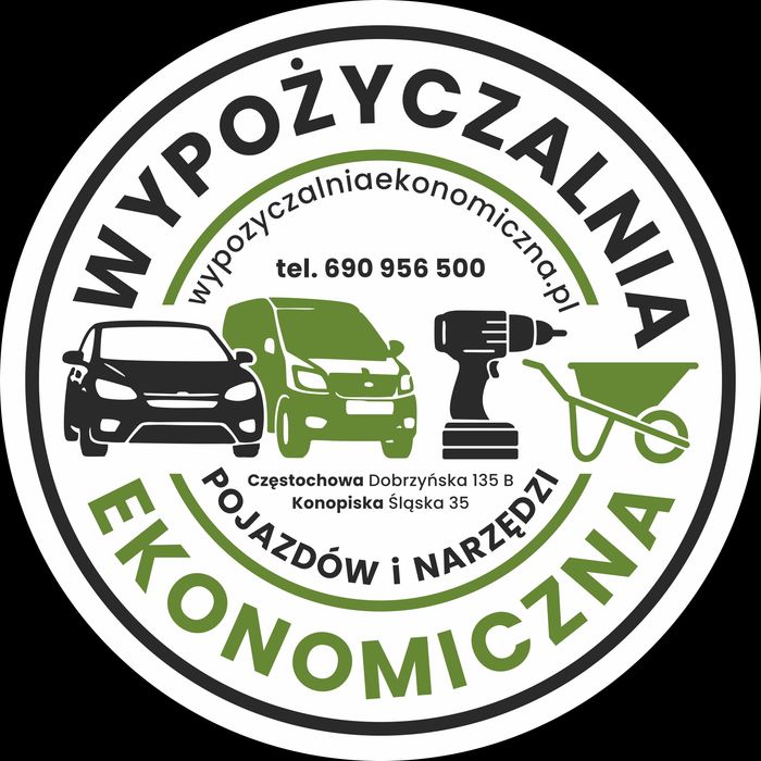 wypożyczalnia ekonomiczna pojazdów i narzędzi