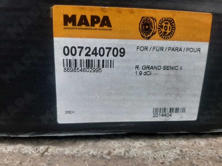 Сцеплення Renault Grand Scenic II Megane,Laguna,Nissan Primera 1.9 dCi