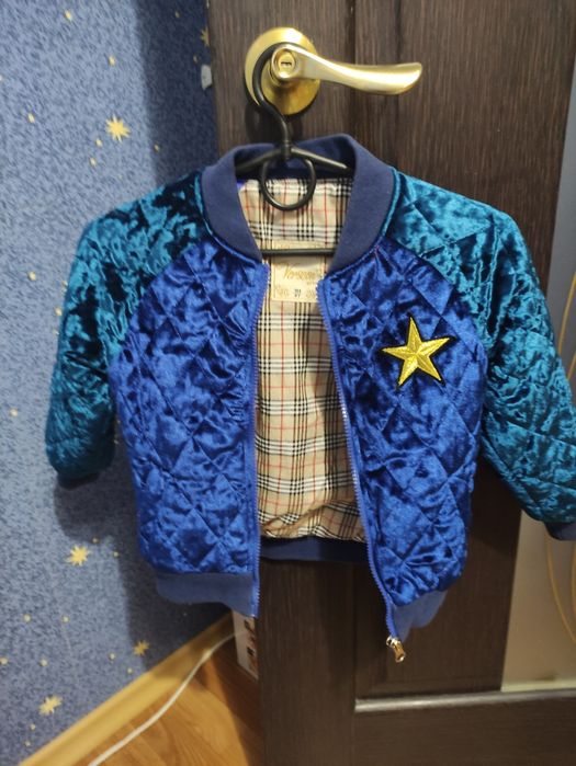Стьобана куртка -бомбер.В хорошому стані р.104.