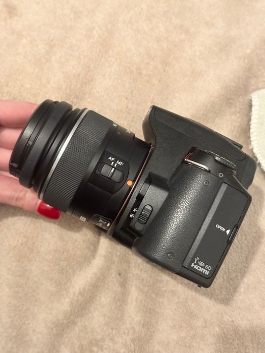 lustrzanka sony α290+obiektyw 3.5-5.6/18-55