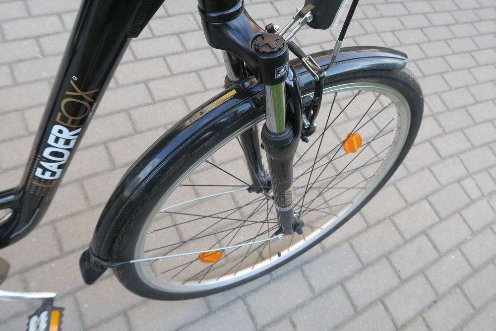 Rower Leader Fox mały przebieg fotelik gratis!