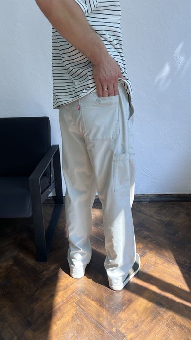 NEW ! ORIGINAL ! Бавовняно льняні літні штани Levi’s !
